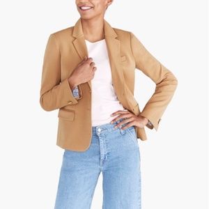 J. Crew Mercantile Khaki Tailored Schoolboy Blazer